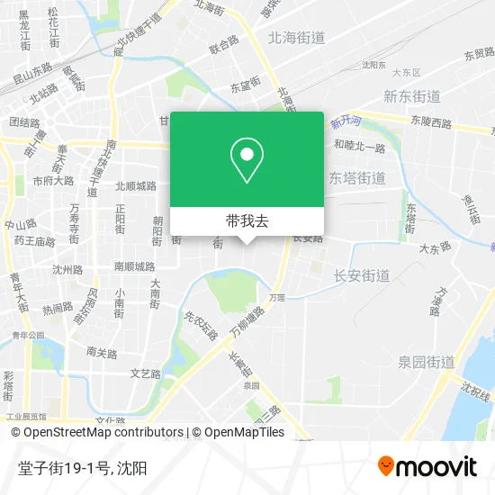 堂子街19-1号地图