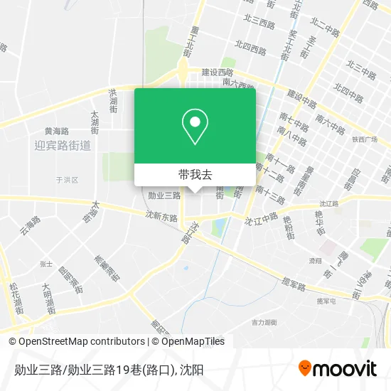 勋业三路/勋业三路19巷(路口)地图