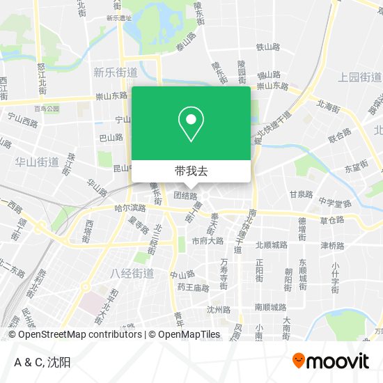 A & C地图
