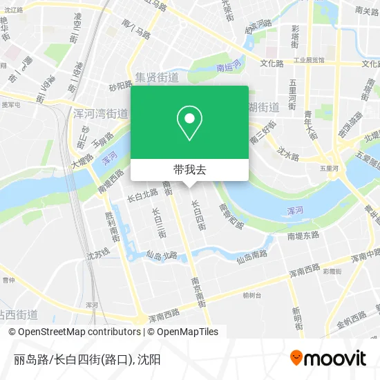 丽岛路/长白四街(路口)地图