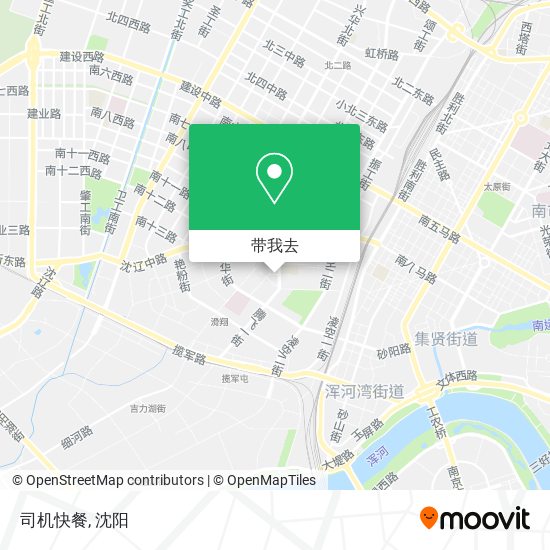 司机快餐地图