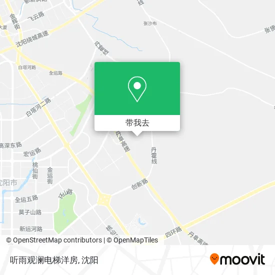 听雨观澜电梯洋房地图