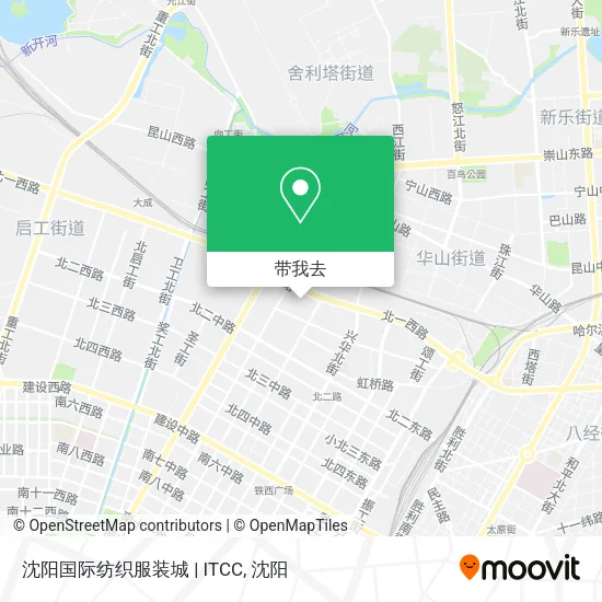 沈阳国际纺织服装城 | ITCC地图