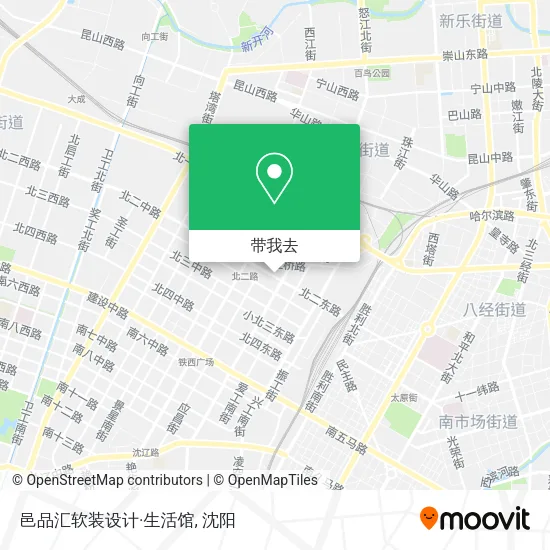 邑品汇软装设计·生活馆地图