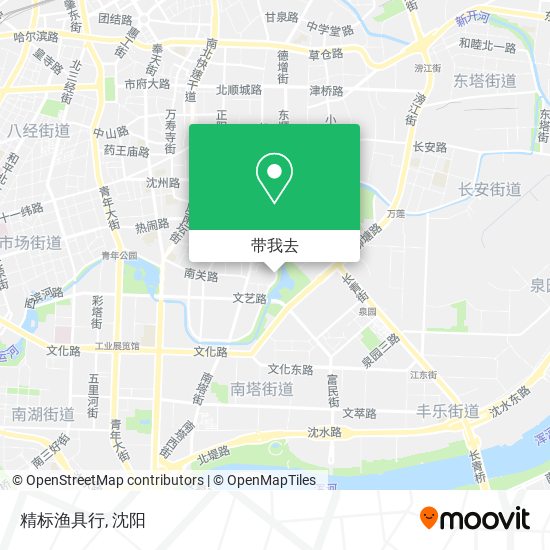精标渔具行地图