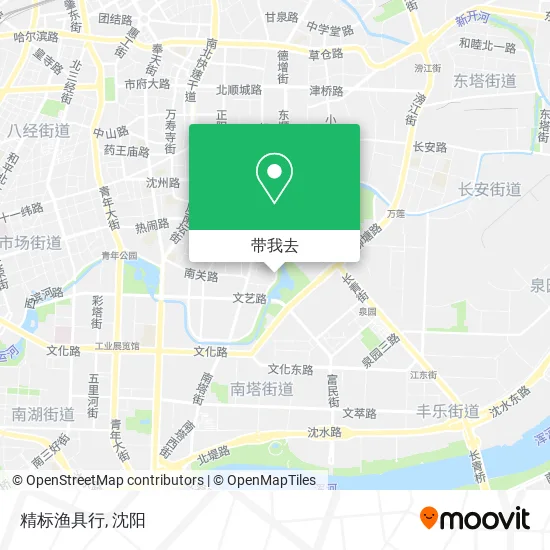 精标渔具行地图