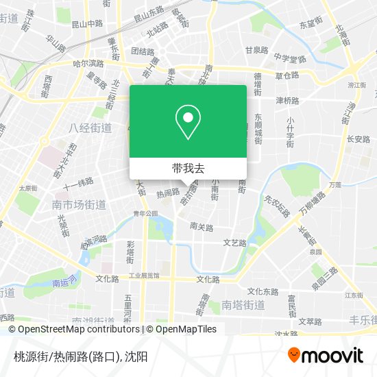 桃源街/热闹路(路口)地图