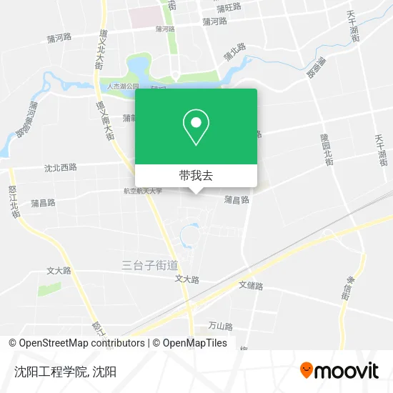 沈阳工程学院地图