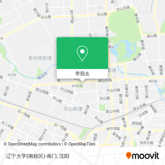 辽宁大学(南校区)-南门地图