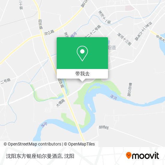 沈阳东方银座铂尔曼酒店地图