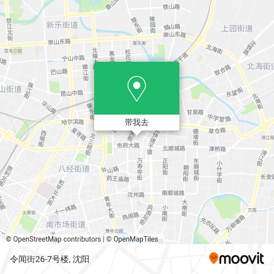 令闻街26-7号楼地图