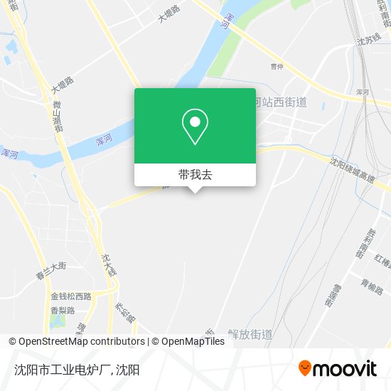 沈阳市工业电炉厂地图