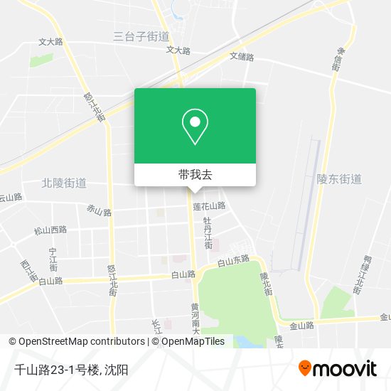 千山路23-1号楼地图