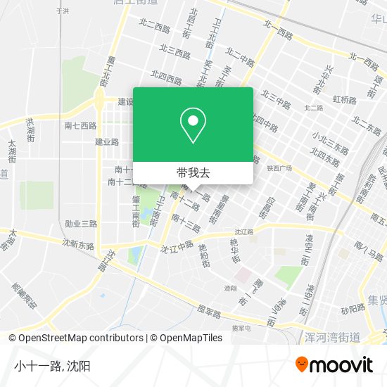 小十一路地图