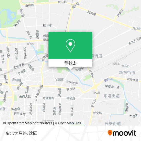 东北大马路地图