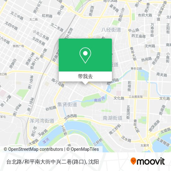 台北路/和平南大街中兴二巷(路口)地图