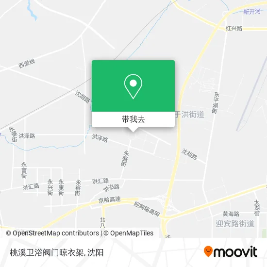 桃溪卫浴阀门晾衣架地图
