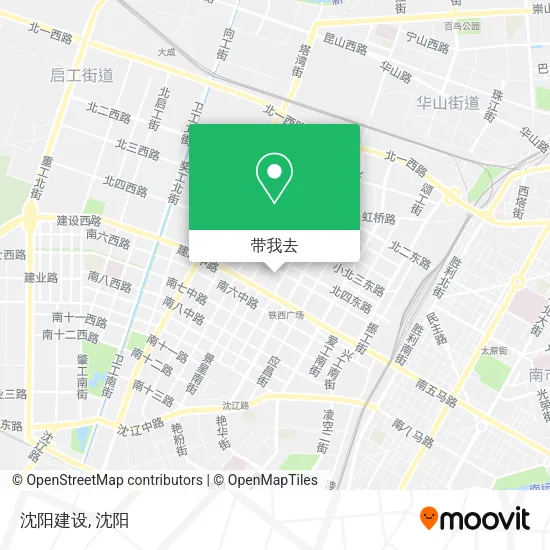沈阳建设地图