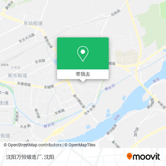 沈阳万恒锻造厂地图