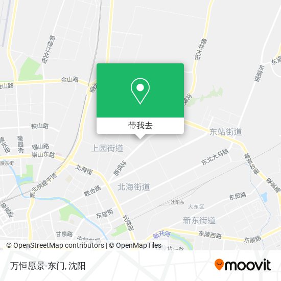 万恒愿景-东门地图