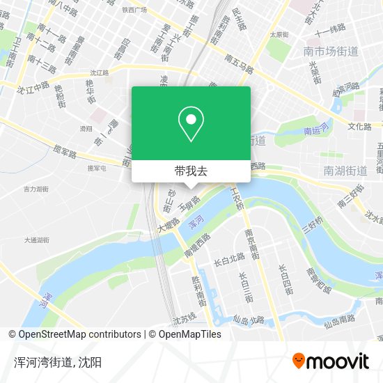 浑河湾街道地图