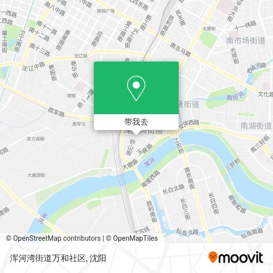 浑河湾街道万和社区地图