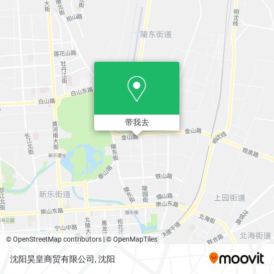 沈阳昊皇商贸有限公司地图