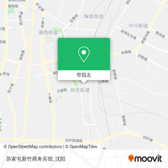 苏家屯新竹商务宾馆地图