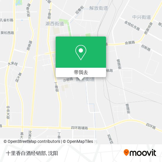 十里香白酒经销部地图