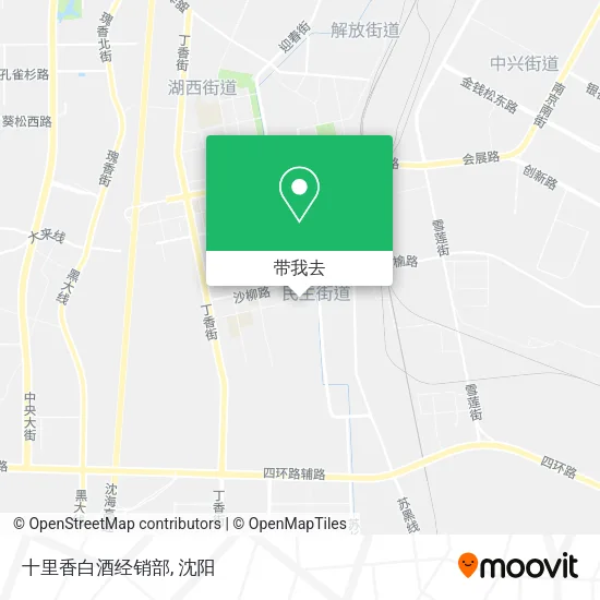 十里香白酒经销部地图