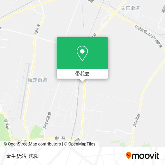 金生货站地图