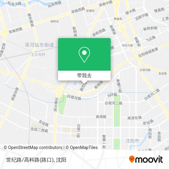 世纪路/高科路(路口)地图