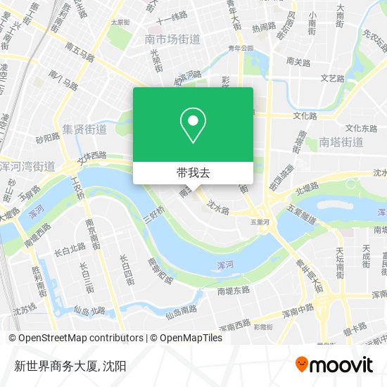 新世界商务大厦地图