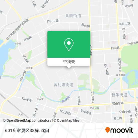 601所家属区38栋地图