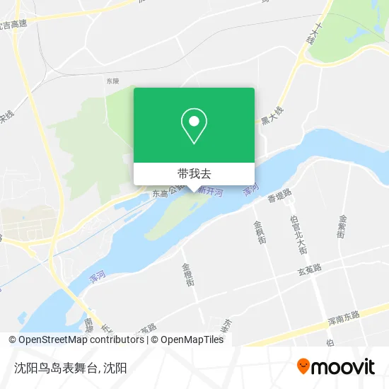 沈阳鸟岛表舞台地图