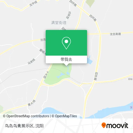 鸟岛鸟禽展示区地图