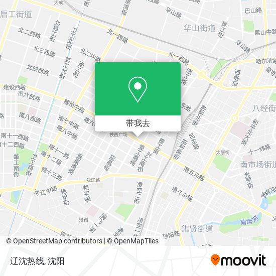 辽沈热线地图