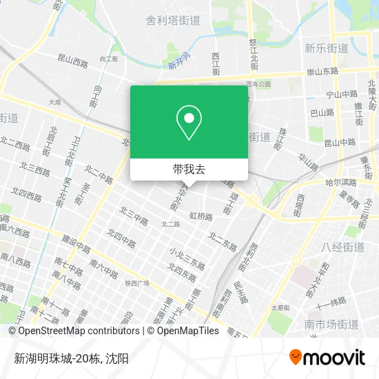 新湖明珠城-20栋地图