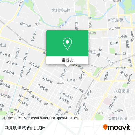 新湖明珠城-西门地图