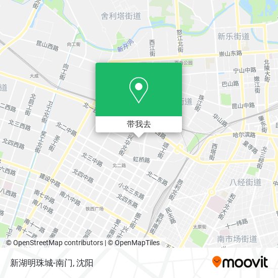 新湖明珠城-南门地图