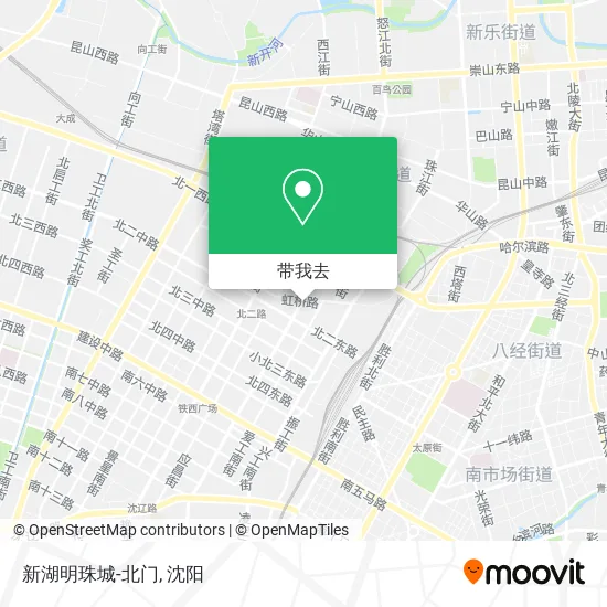 新湖明珠城-北门地图