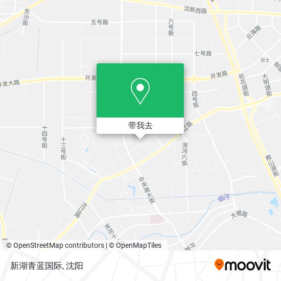新湖青蓝国际地图