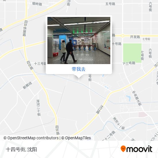 十四号街地图