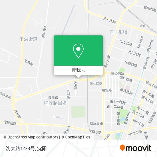 沈大路14-3号地图