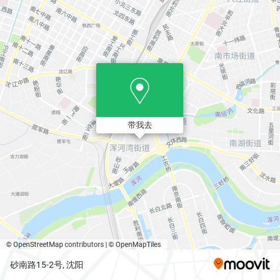 砂南路15-2号地图