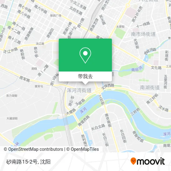 砂南路15-2号地图