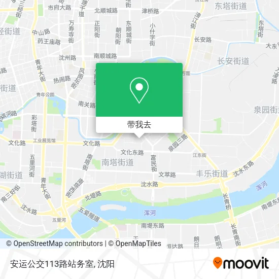 安运公交113路站务室地图