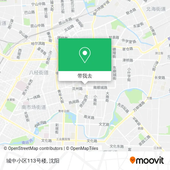 城中小区113号楼地图