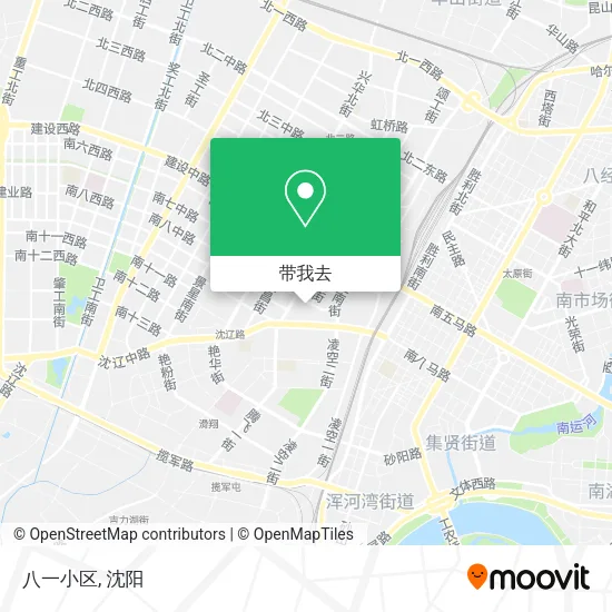 八一小区地图