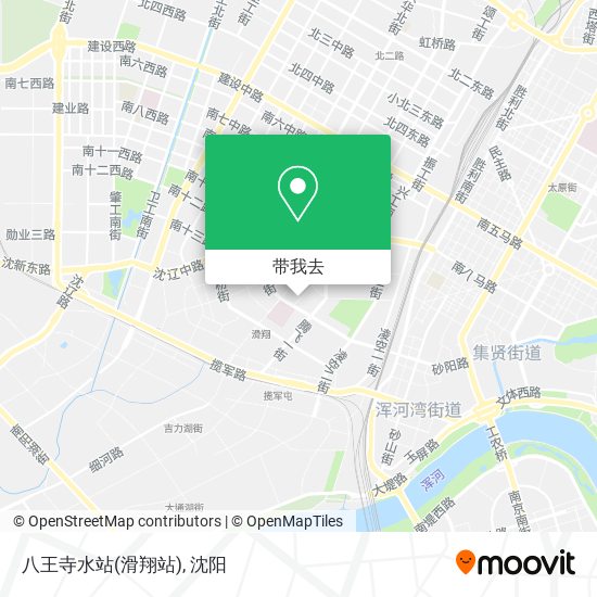 八王寺水站(滑翔站)地图